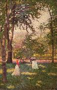 Paxton, William McGregor The Croquet Players